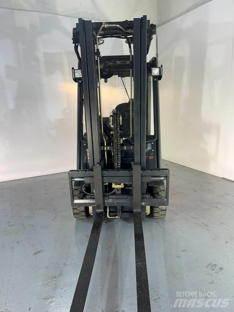 Linde E 16-01 バッテリーフォークリフト
