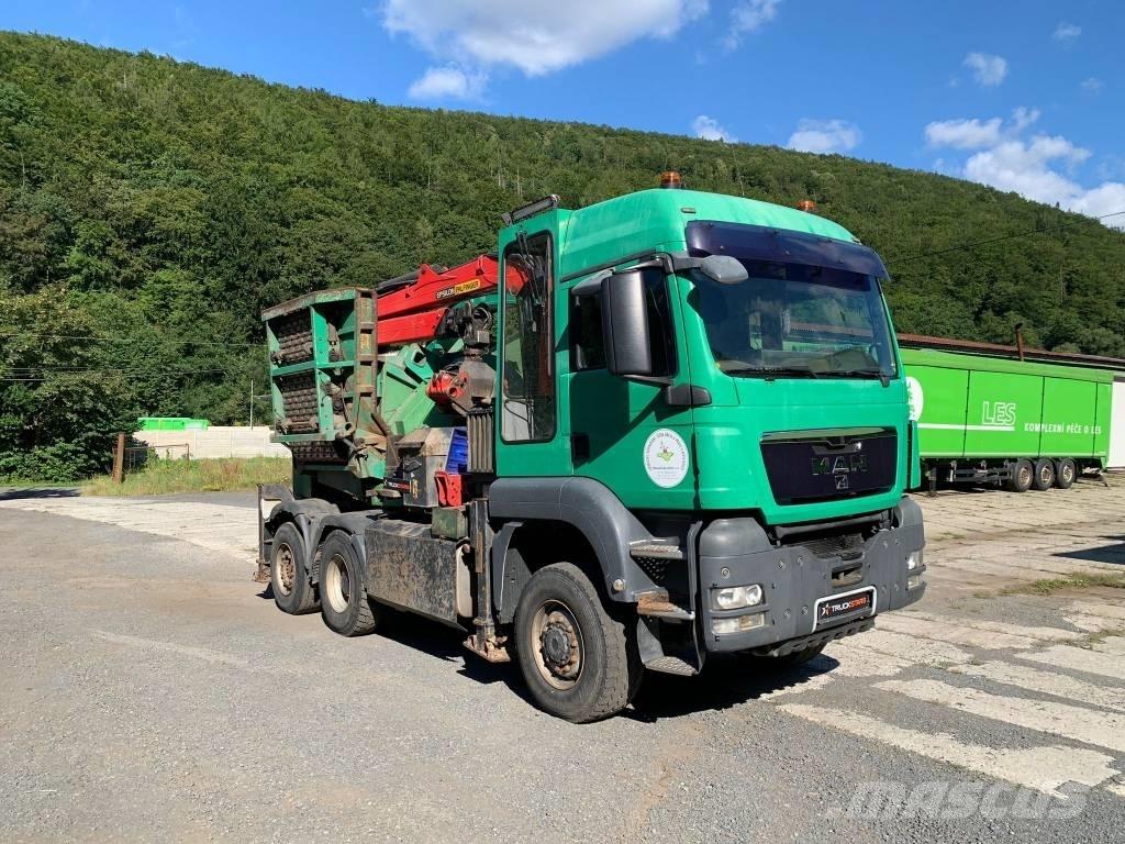 JENZ MAN TGS 6x4 ウッドチッパー