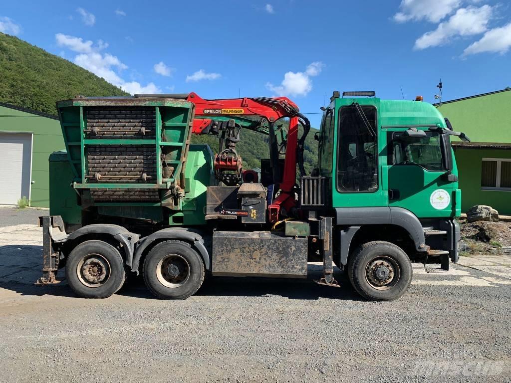 MAN - JENZ TGS 6x4 ウッドチッパー