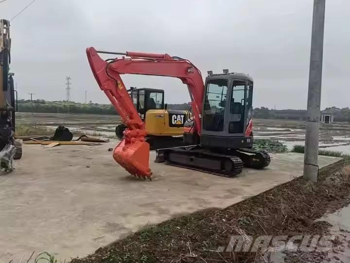 Hitachi ZX 55 ミニ油圧ショベル 7t以下（ミニユンボ・ミニディガー）
