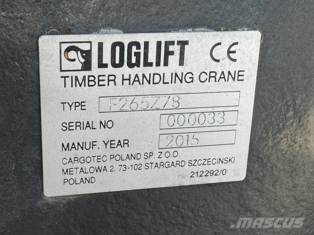  LONGLIFT 265Z 木材積込用クレーン