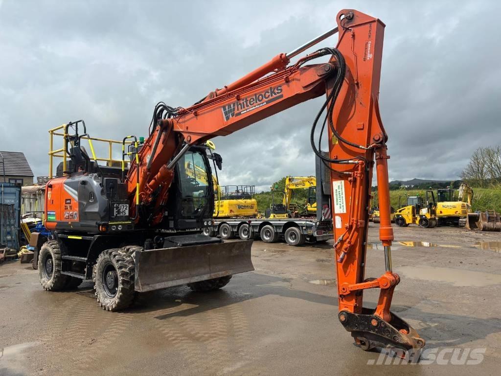 Hitachi ZX 155 W-7 中型油圧ショベル 7ｔ-12ｔ（ユンボ・パワーショベル・バックホー）