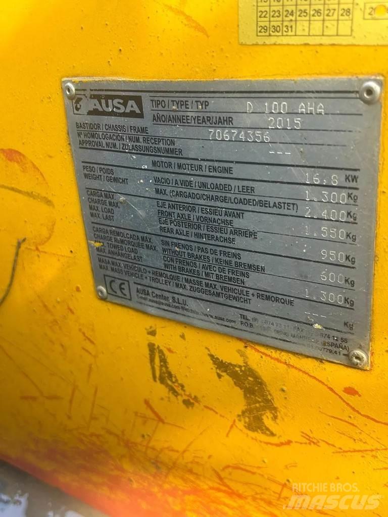 Ausa D100 サイト　ダンプ