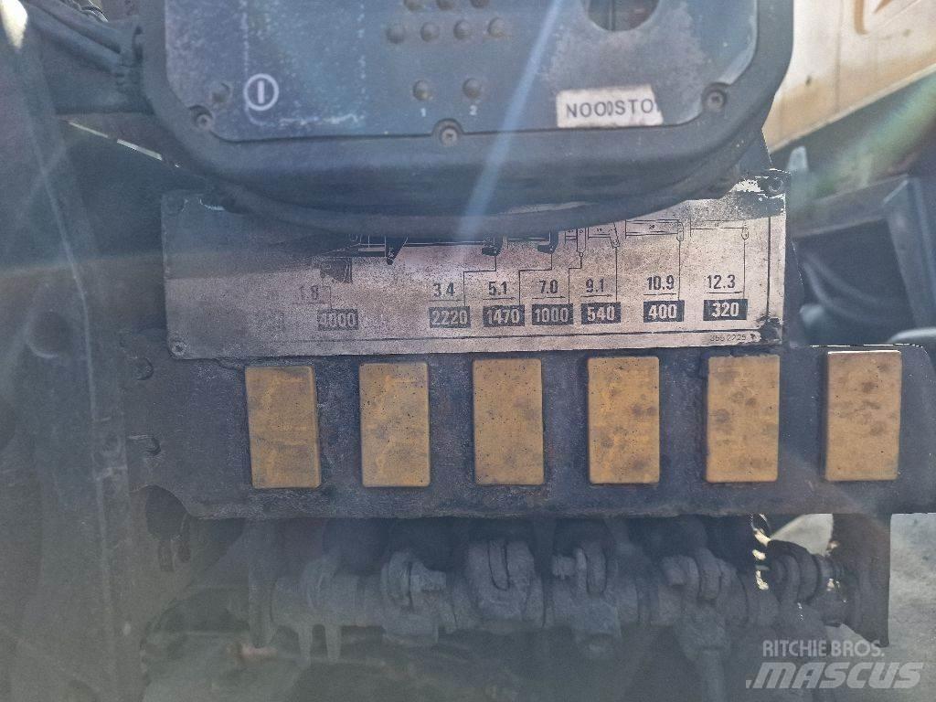 DAF 1700 TURBO ダンプ