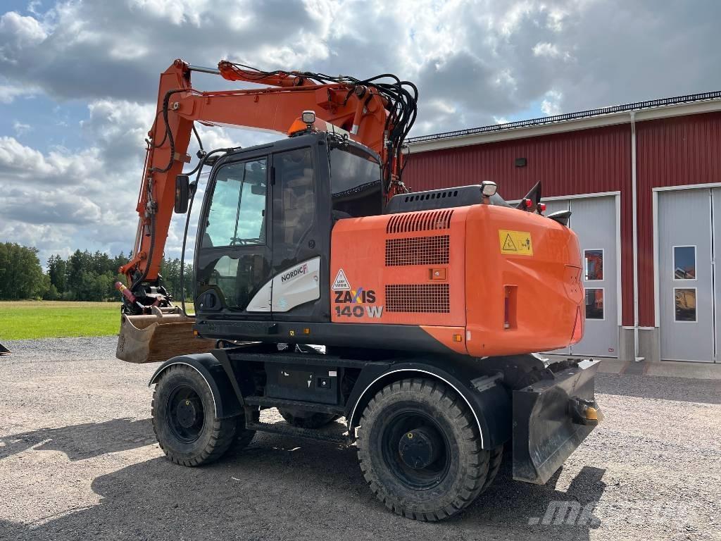 Hitachi ZX 140 W-5 ホイール式油圧ショベル（パワーショベル・ユンボ・バックホー）