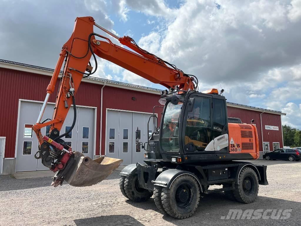 Hitachi ZX 140 W-5 ホイール式油圧ショベル（パワーショベル・ユンボ・バックホー）