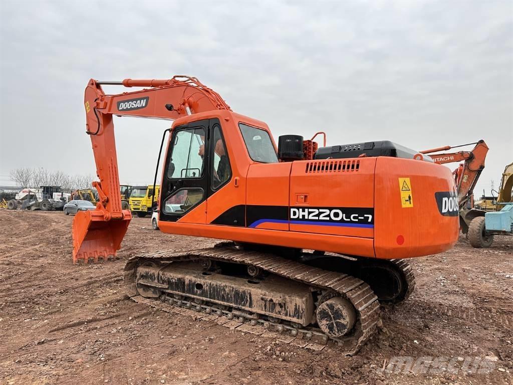 Doosan DH220-7 大型油圧ショベル12t以上（パワーショベル・ユンボ）