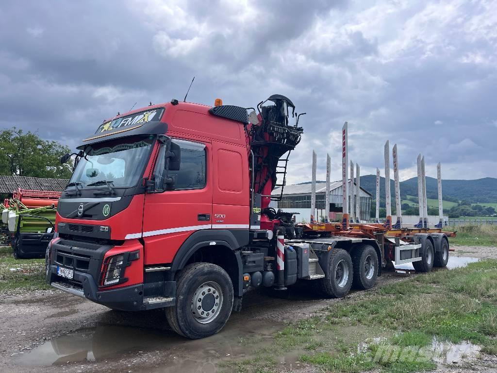 Volvo FMX 500 木材トラック