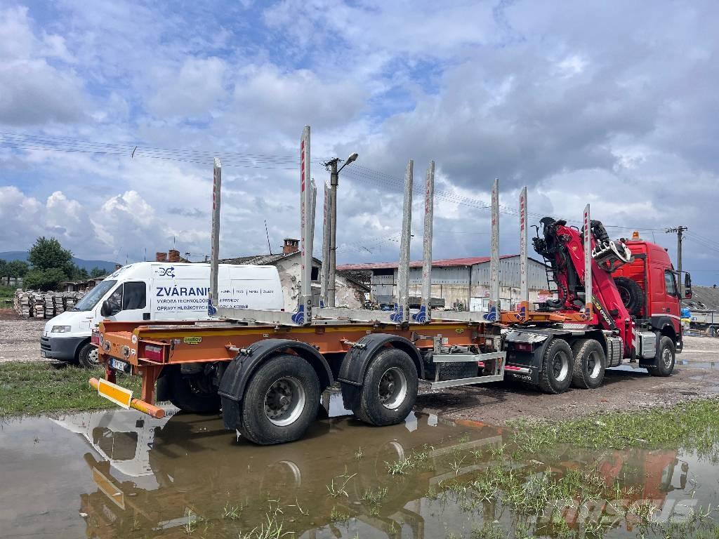 Volvo FMX 500 木材トラック