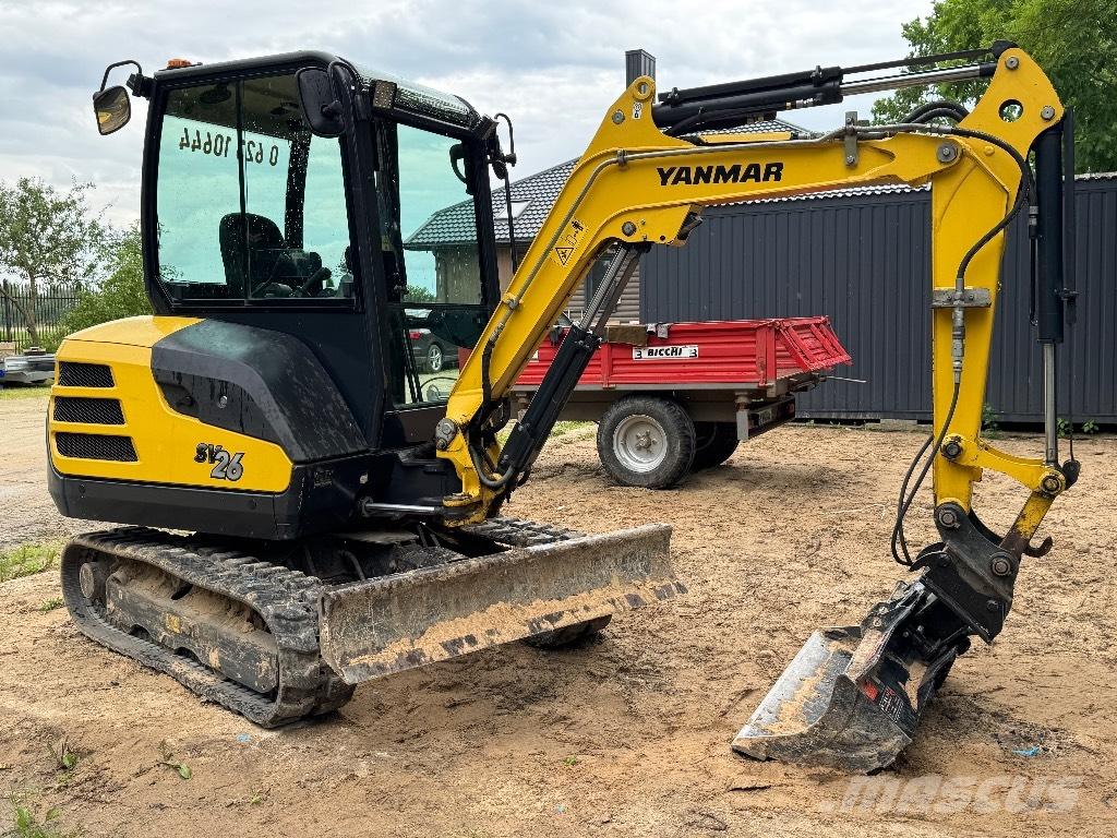 Yanmar SV 26 ミニ油圧ショベル 7t以下（ミニユンボ・ミニディガー）