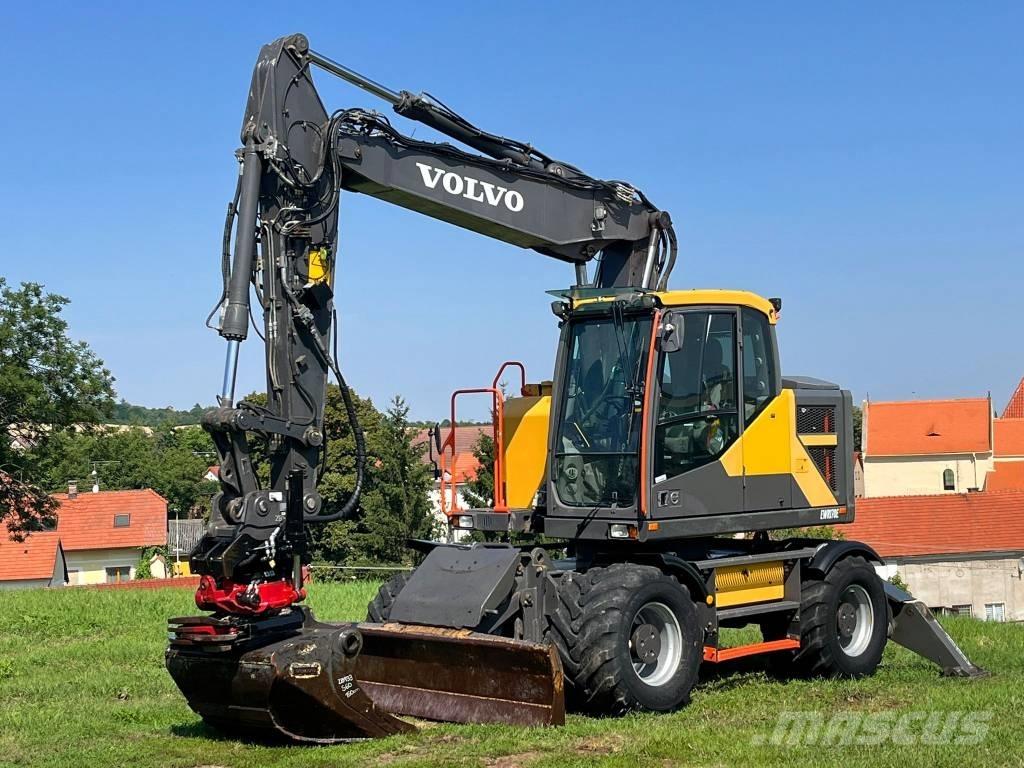 Volvo EWR 170 E ホイール式油圧ショベル（パワーショベル・ユンボ・バックホー）