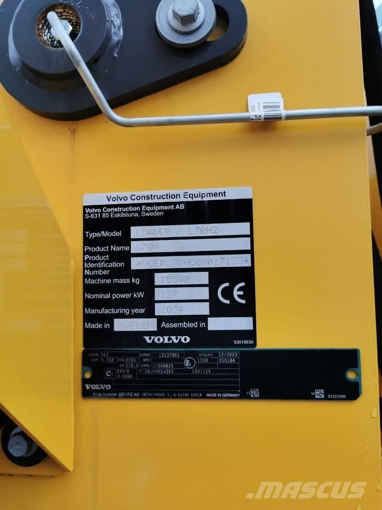Volvo L 70 H2 ホイールローダー・タイヤショベル