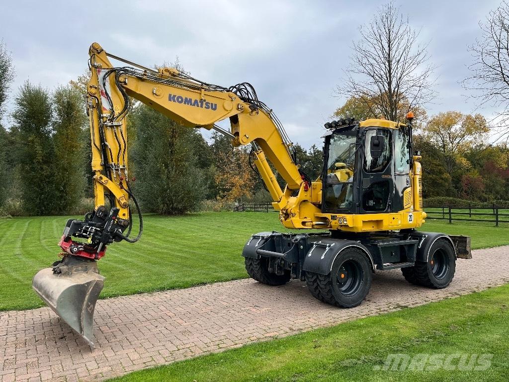 Komatsu PW 118 ホイール式油圧ショベル（パワーショベル・ユンボ・バックホー）