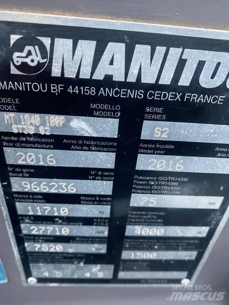 Manitou MT 1840 テレスコーピックハンドラー