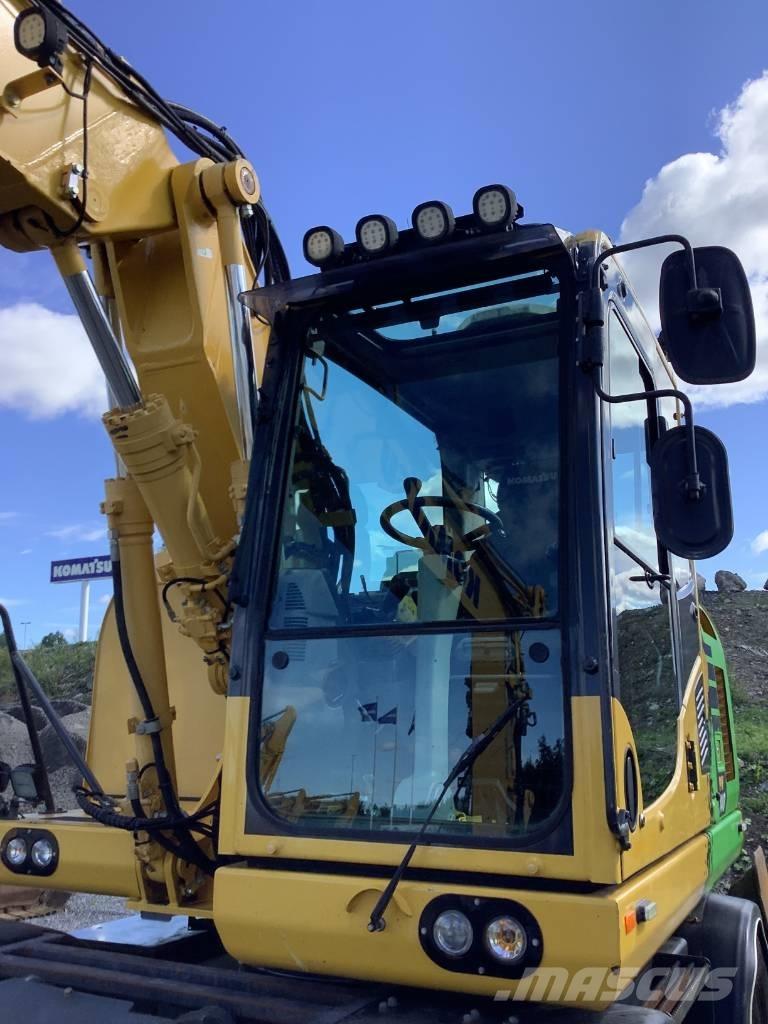 Komatsu PW148-10 ホイール式油圧ショベル（パワーショベル・ユンボ・バックホー）