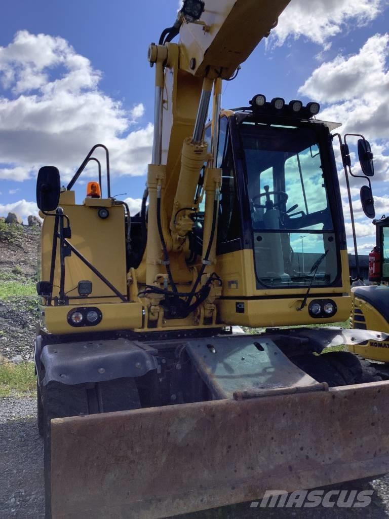 Komatsu PW148-10 ホイール式油圧ショベル（パワーショベル・ユンボ・バックホー）