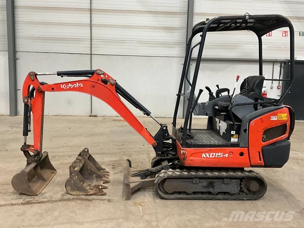Kubota KX 015-4 ミニ油圧ショベル 7t以下（ミニユンボ・ミニディガー）