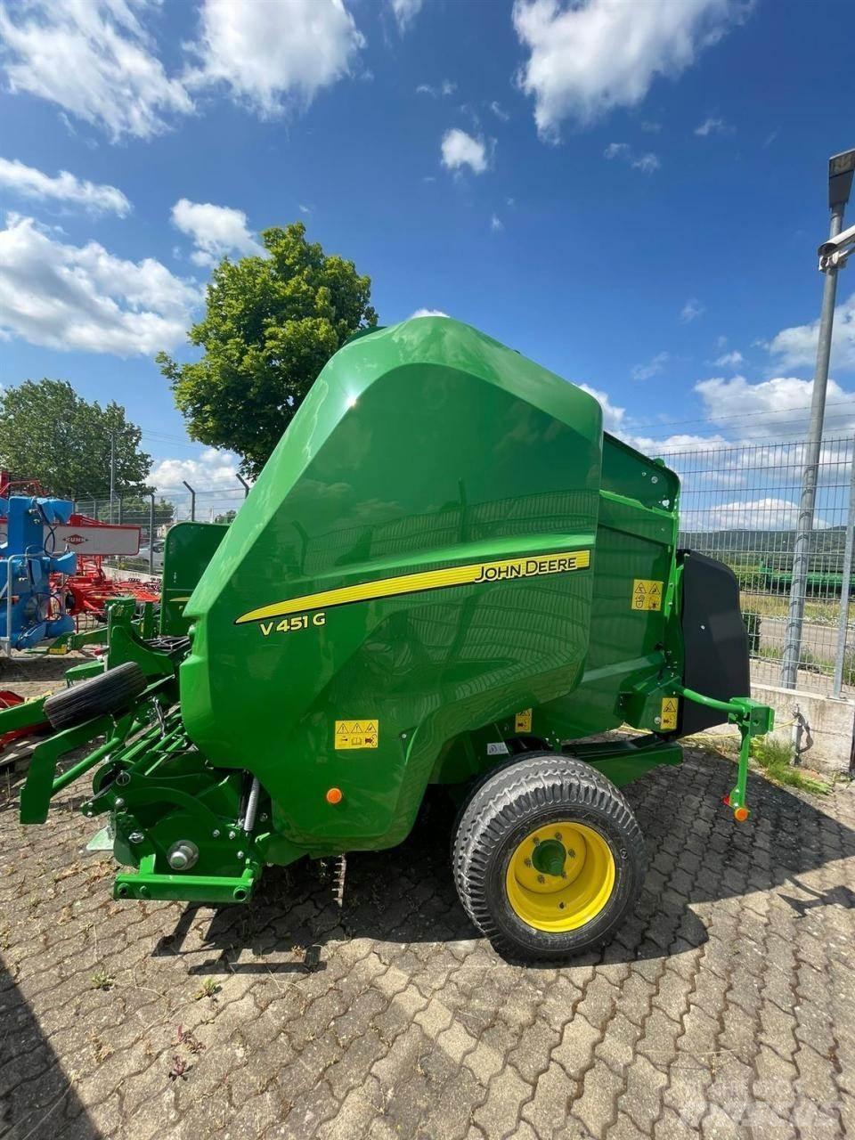 John Deere V451G ラウンドベーラー