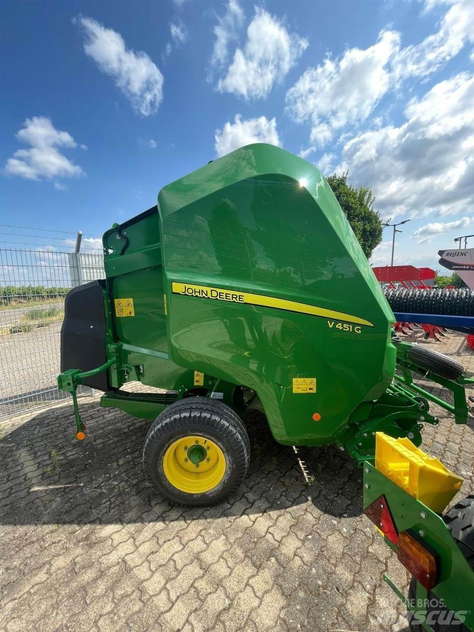 John Deere V451G ラウンドベーラー