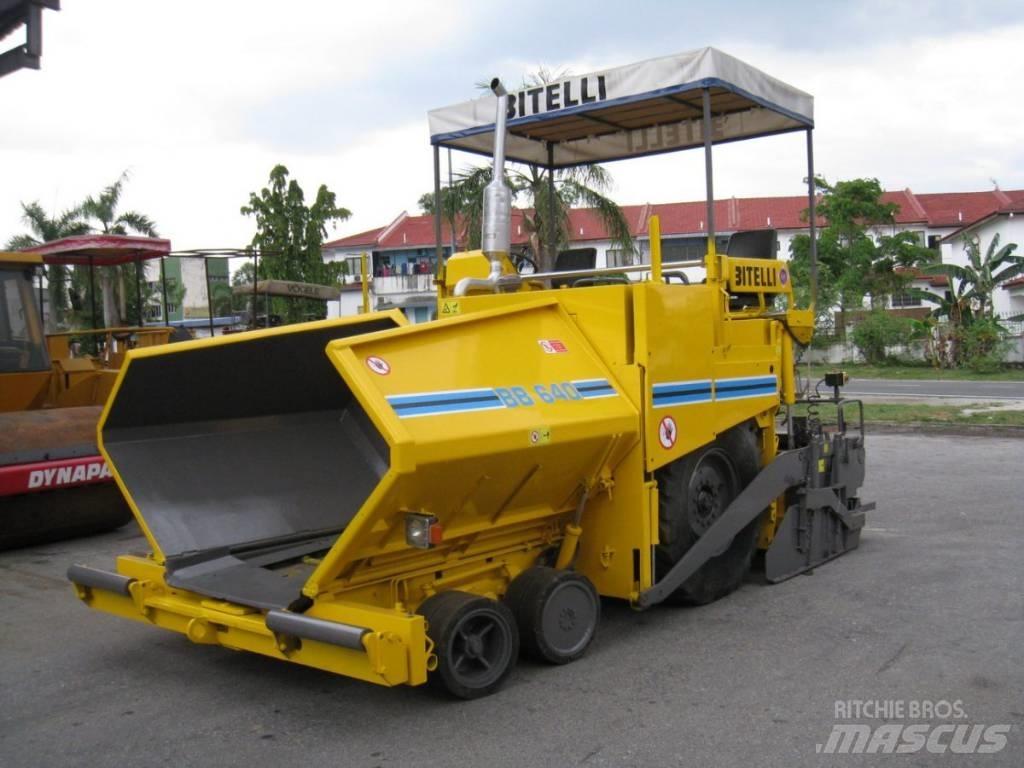 Bitelli BB 640 アスファルトフィニッシャ