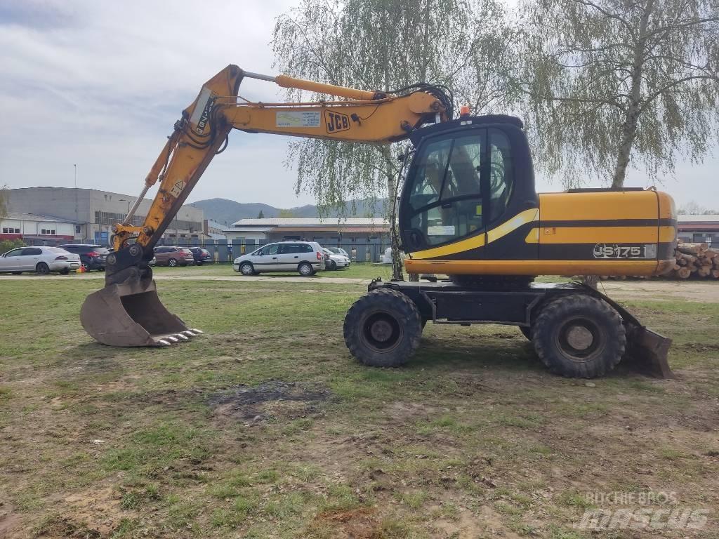 JCB JS 175 W ホイール式油圧ショベル（パワーショベル・ユンボ・バックホー）