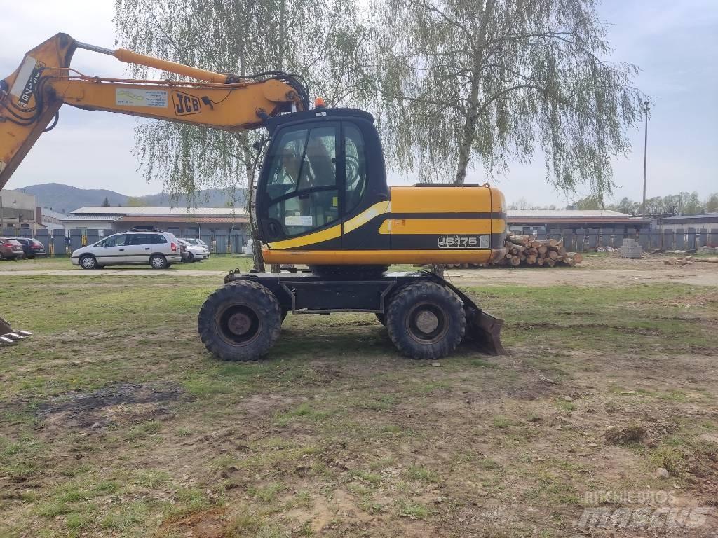 JCB JS 175 W ホイール式油圧ショベル（パワーショベル・ユンボ・バックホー）