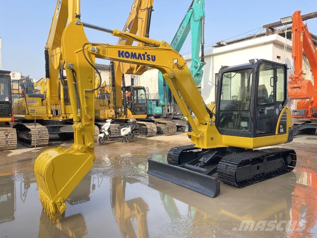 Komatsu PC 56-7 ミニ油圧ショベル 7t以下（ミニユンボ・ミニディガー）