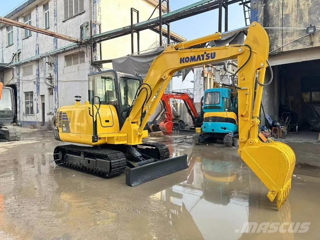 Komatsu PC 56-7 ミニ油圧ショベル 7t以下（ミニユンボ・ミニディガー）
