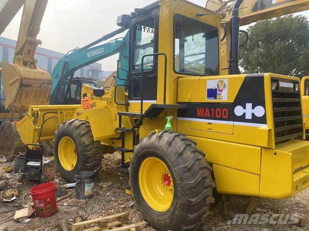 Komatsu wa100-1 ホイールローダー・タイヤショベル