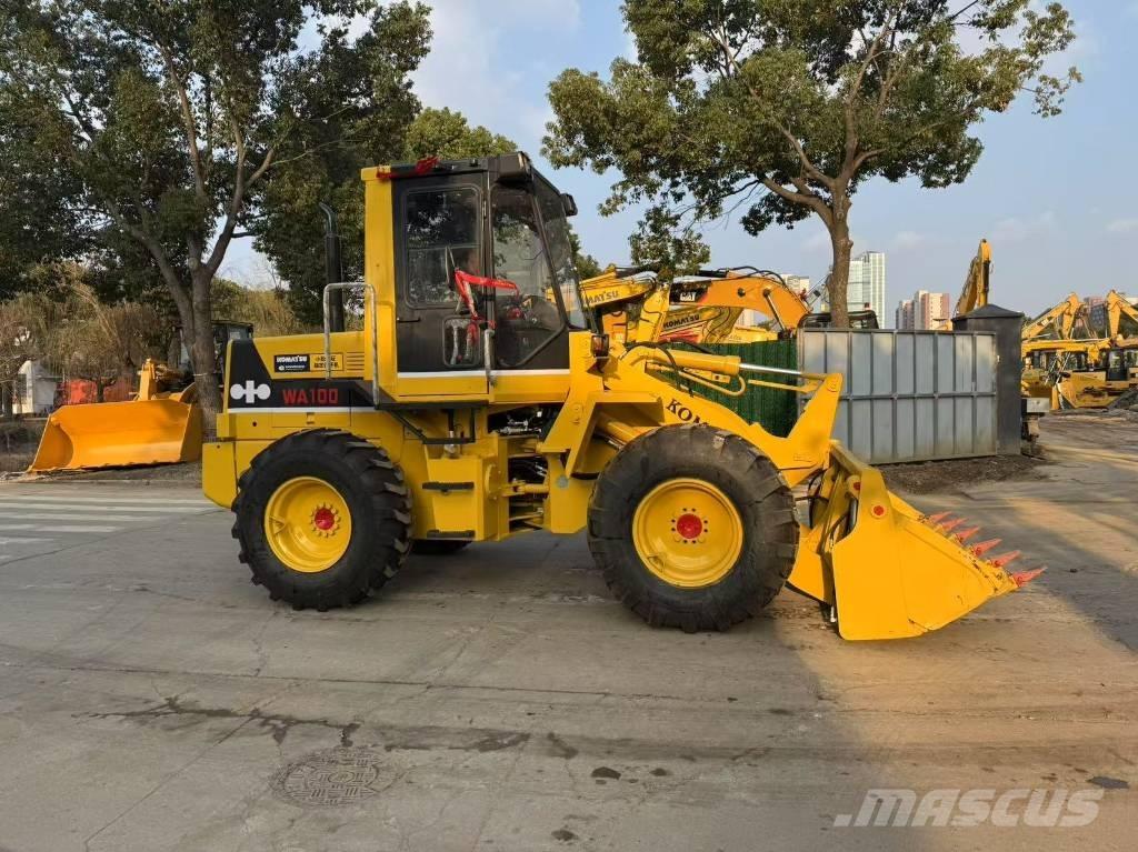Komatsu wa100-1 ホイールローダー・タイヤショベル