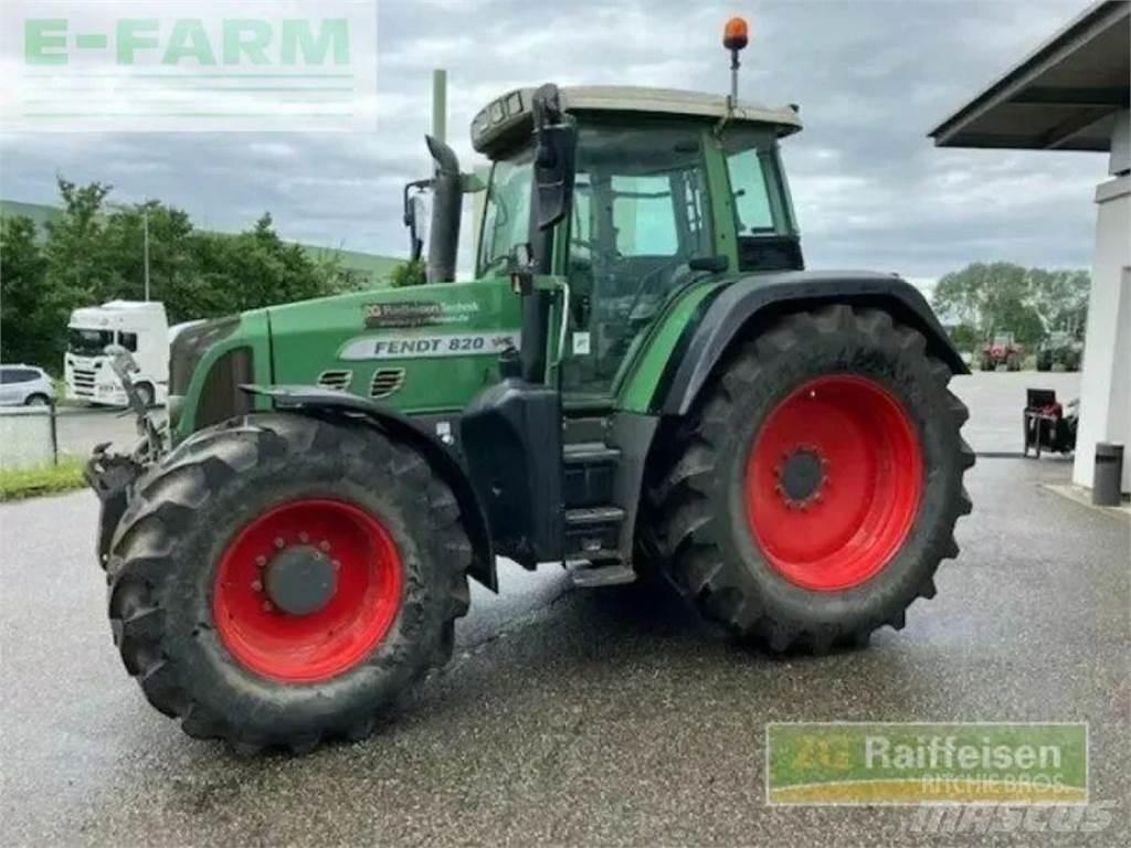 Fendt 820 vario トラクター