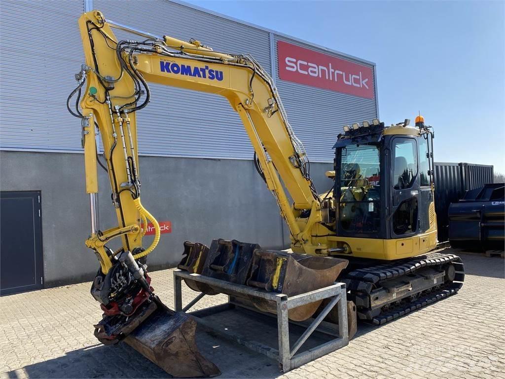 Komatsu PC88MR-10 ホイール式油圧ショベル（パワーショベル・ユンボ・バックホー）