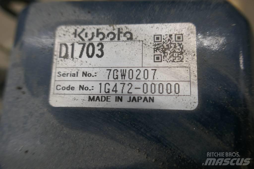 Kubota D 1703-EU1 エンジン