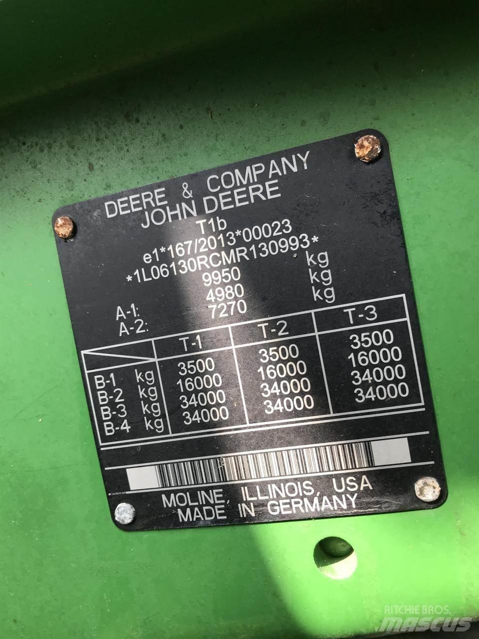 John Deere 6130R トラクター