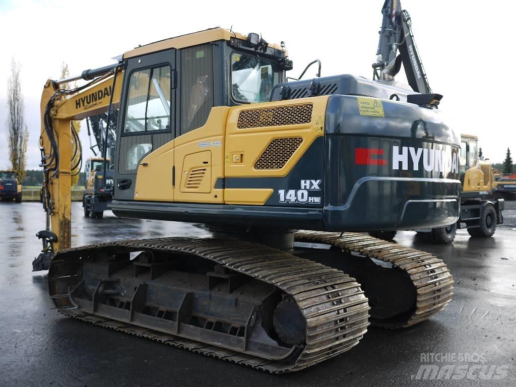 Hyundai HX 140 HW 大型油圧ショベル12t以上（パワーショベル・ユンボ）