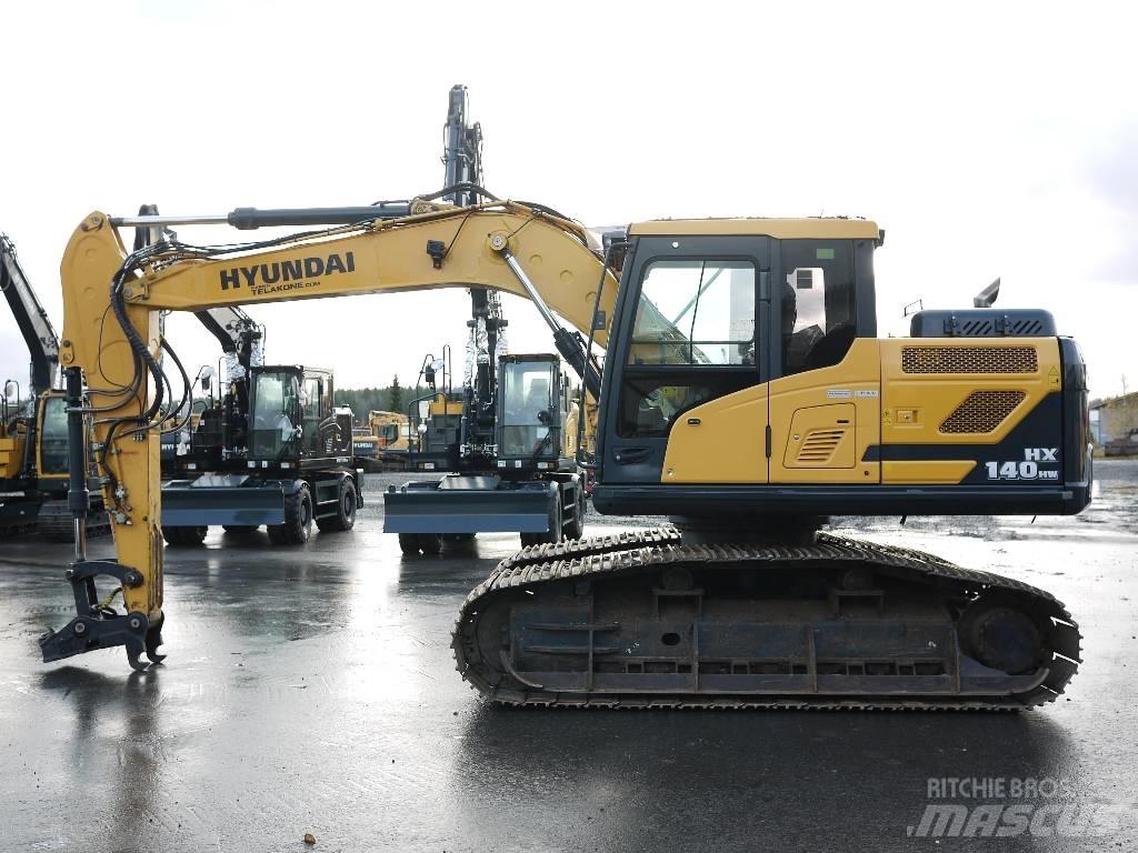 Hyundai HX 140 HW 大型油圧ショベル12t以上（パワーショベル・ユンボ）