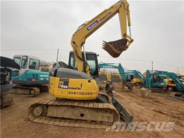 Komatsu pc78 大型油圧ショベル12t以上（パワーショベル・ユンボ）