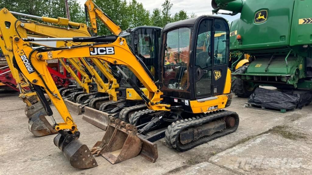 JCB 8026 ミニ油圧ショベル 7t以下（ミニユンボ・ミニディガー）