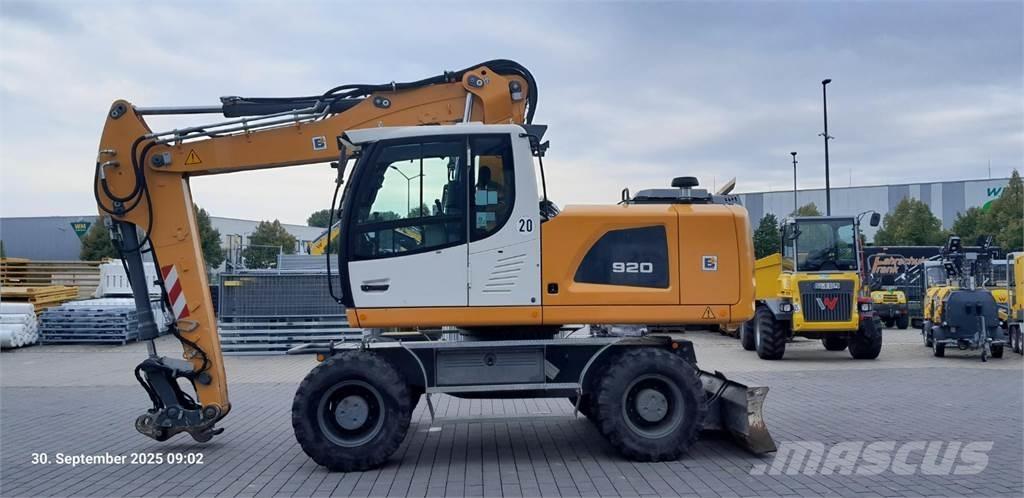 Liebherr A920 ホイール式油圧ショベル（パワーショベル・ユンボ・バックホー）