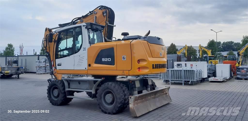 Liebherr A920 ホイール式油圧ショベル（パワーショベル・ユンボ・バックホー）