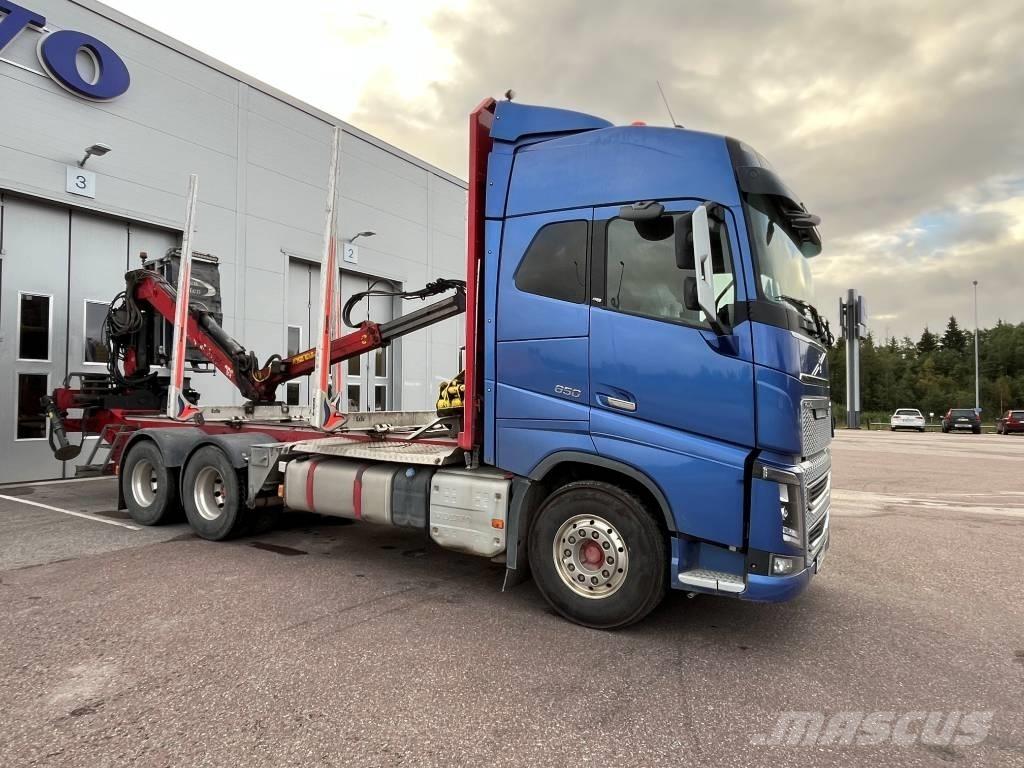 Volvo FH16 650 木材トラック