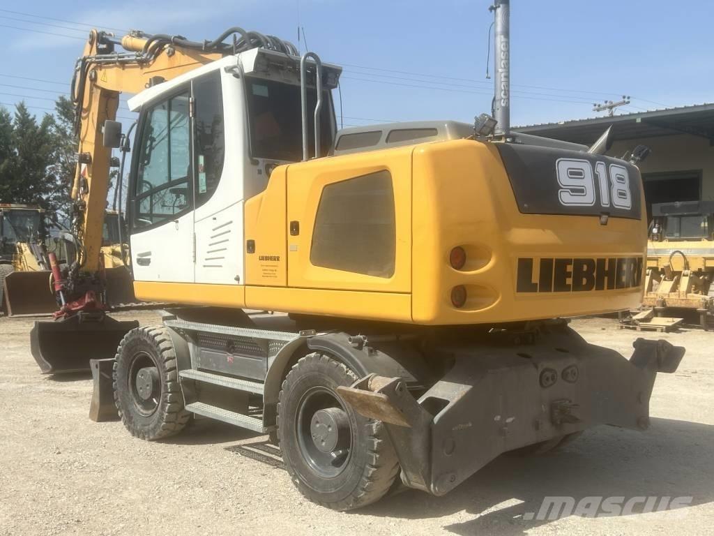 Liebherr 918 ホイール式油圧ショベル（パワーショベル・ユンボ・バックホー）