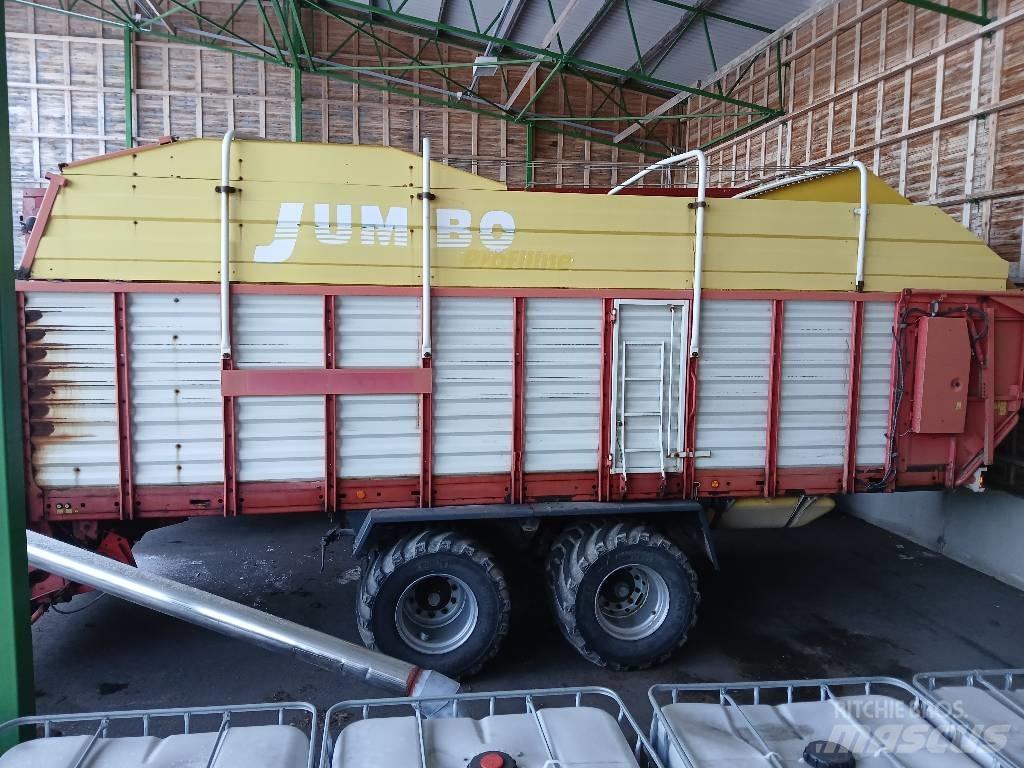 Pöttinger Jumbo 6600 セルフローディングトレーラー