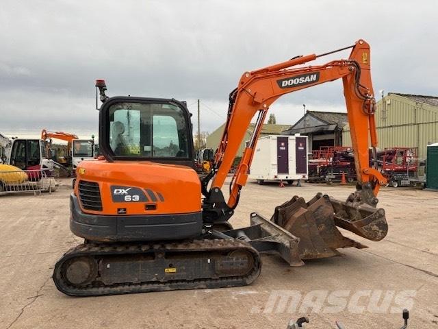 Doosan DX 63-3 ミニ油圧ショベル 7t以下（ミニユンボ・ミニディガー）