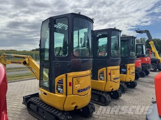 Komatsu PC 16 ミニ油圧ショベル 7t以下（ミニユンボ・ミニディガー）