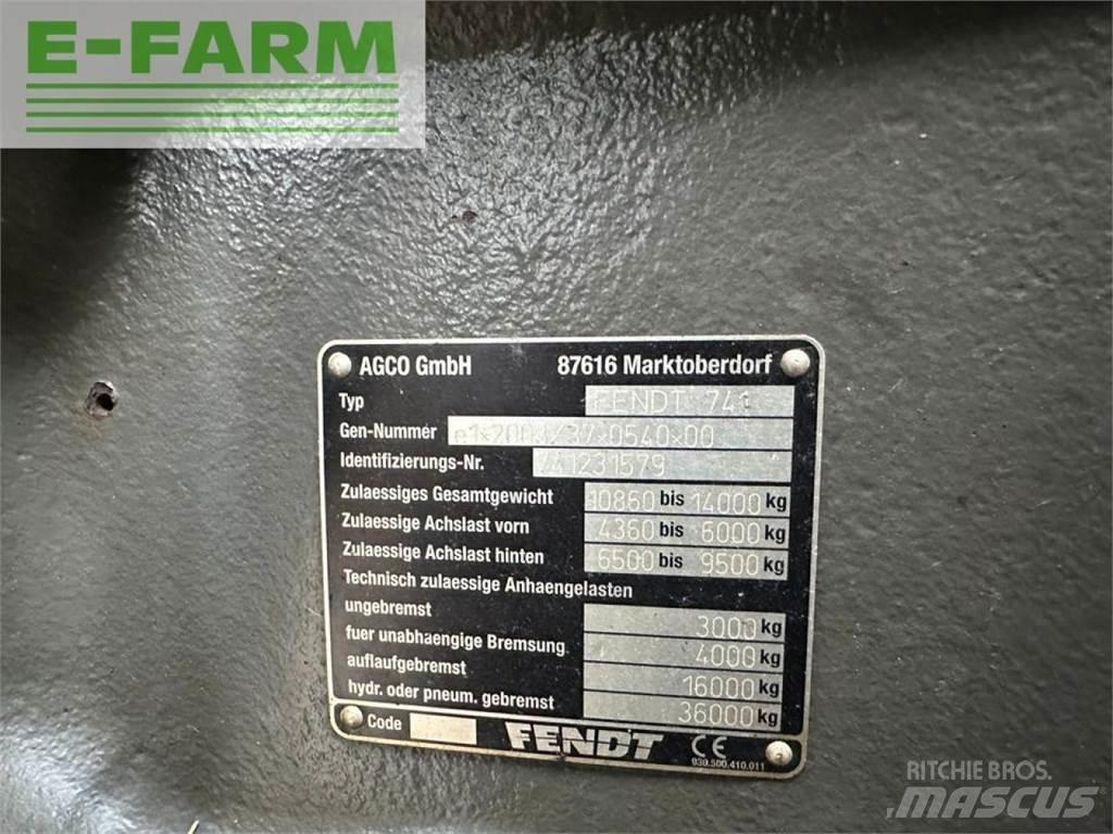 Fendt 720 Vario トラクター