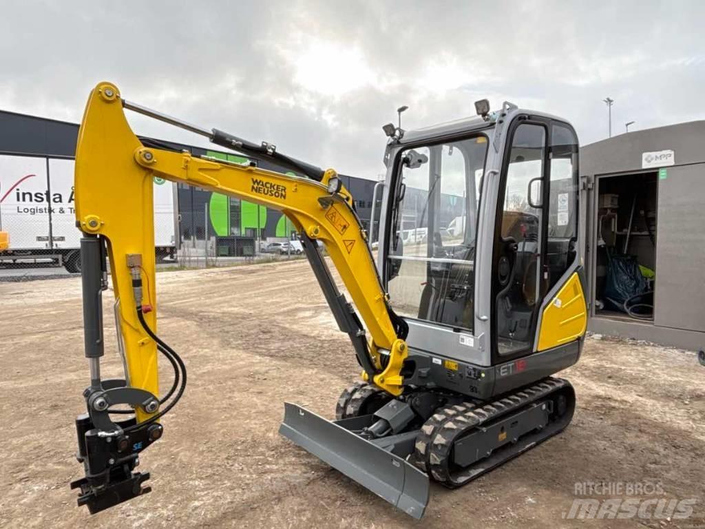 Wacker Neuson ET 18 ミニ油圧ショベル 7t以下（ミニユンボ・ミニディガー）