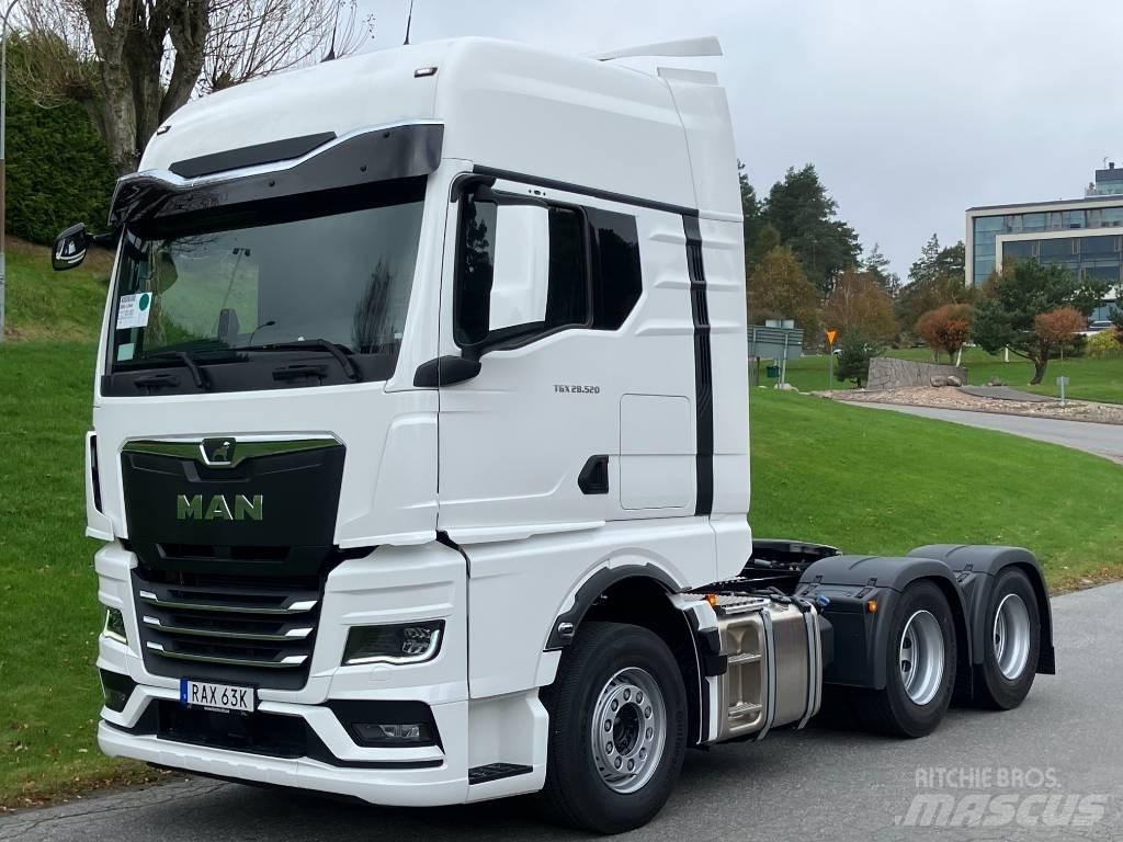 MAN TGX 28.520 中古トラクターヘッド | トレーラーヘッド