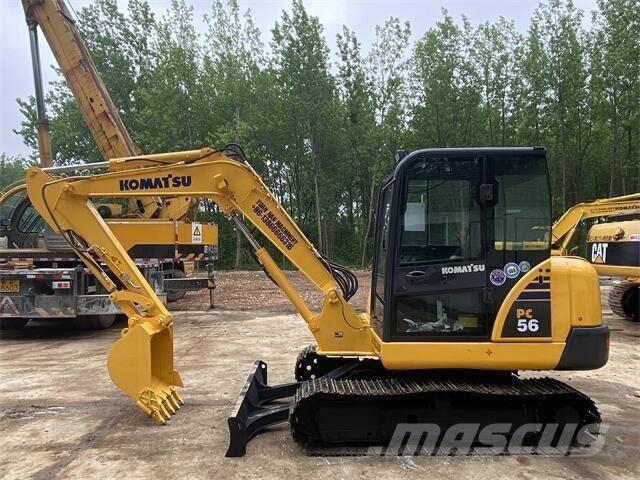 Komatsu PC56-7 大型油圧ショベル12t以上（パワーショベル・ユンボ）