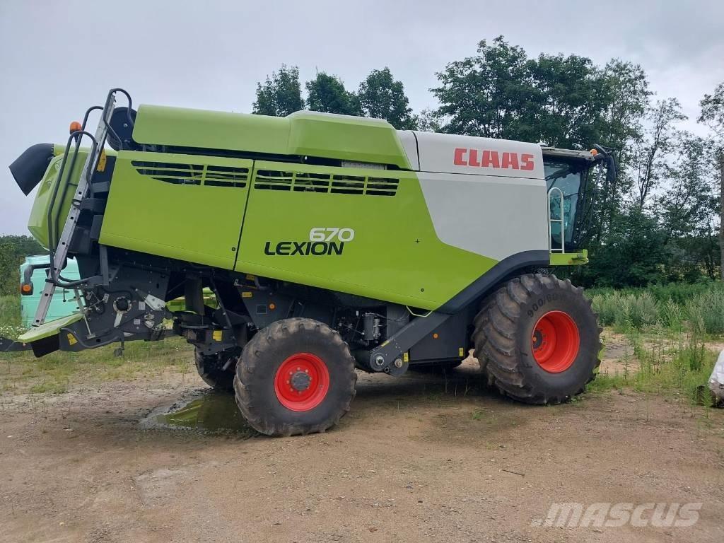 CLAAS Lexion 670 コンバイン